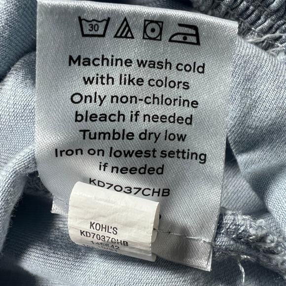 Draper James RSVP Chambray Dress XL Ruffle Tiered Cottagecore Boho Chic Romantic - Picture 5 of 9